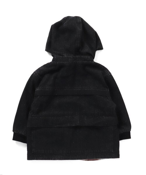 F.O.KIDS（エフオーキッズ）の「TEBURA REVERSIBLE　PARKA　mini（その他アウター・キッズ・ブラック/インディゴブルー/ベージュ・110/120/140/90/150/100/130）」の16枚目の写真