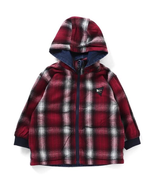 F.O.KIDS（エフオーキッズ）の「TEBURA REVERSIBLE　PARKA　mini（その他アウター・キッズ・ブラック/インディゴブルー/ベージュ・110/120/140/90/150/100/130）」の20枚目の写真