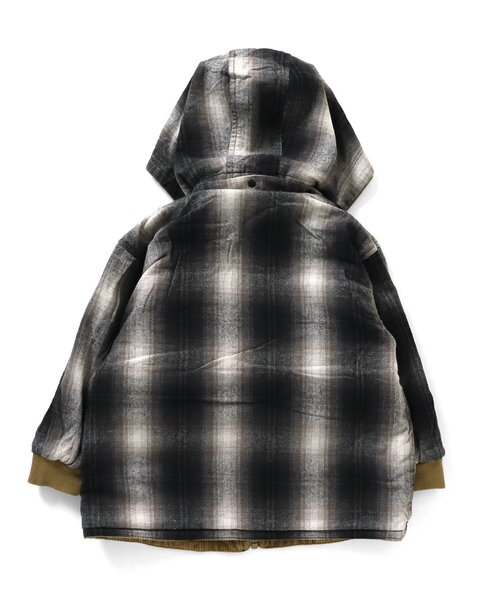 F.O.KIDS（エフオーキッズ）の「TEBURA REVERSIBLE　PARKA　mini（その他アウター・キッズ・ブラック/インディゴブルー/ベージュ・110/120/140/90/150/100/130）」の21枚目の写真