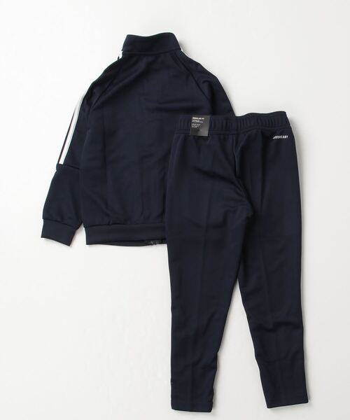 adidas（アディダス）の「アディダス adidas セレーノ トラックスーツ（ジャージ・キッズ・ブルー/ブラック×ホワイト・160cm/140cm/110cm/130cm/150cm/120cm）」の3枚目の写真