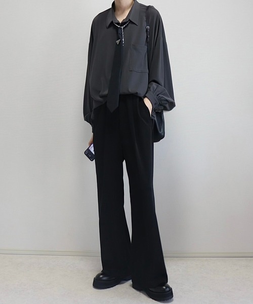 Loose/ルース(ルース)の「ブーツカットパンツ(その他パンツ・メンズ・グリーン系その他・L)」の4枚目の写真