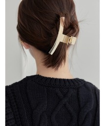 amel | ゴールドヘアクリップ(バレッタ/ヘアクリップ)