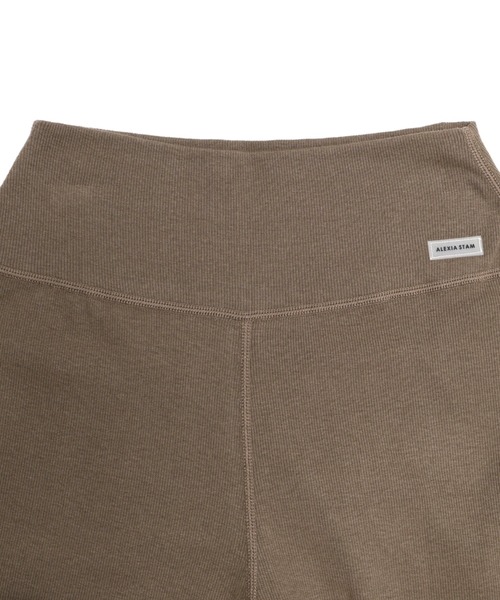 ALEXIA STAM（アリシアスタン）の「Wellness Rib Flare Long Pants /UVカットフレアパンツ（その他パンツ・レディース・チャコールグレー/ブラウン・S/M/L）」の21枚目の写真