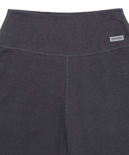 ALEXIA STAM（アリシアスタン）の「Wellness Rib Flare Long Pants /UVカットフレアパンツ（その他パンツ・レディース・チャコールグレー/ブラウン・S/M/L）」の15枚目の写真