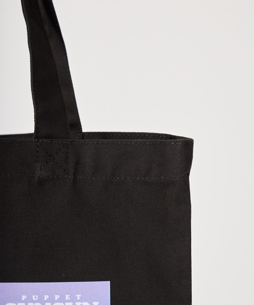 THE BAREFOOT(ベアフット)の「【 PUPPET SUNSUN / パペットスンスン 】 トートバッグ papetto TOTEBAG WNI(トートバッグ・レディース・ナチュラル/ブラック・FREE)」の7枚目の写真