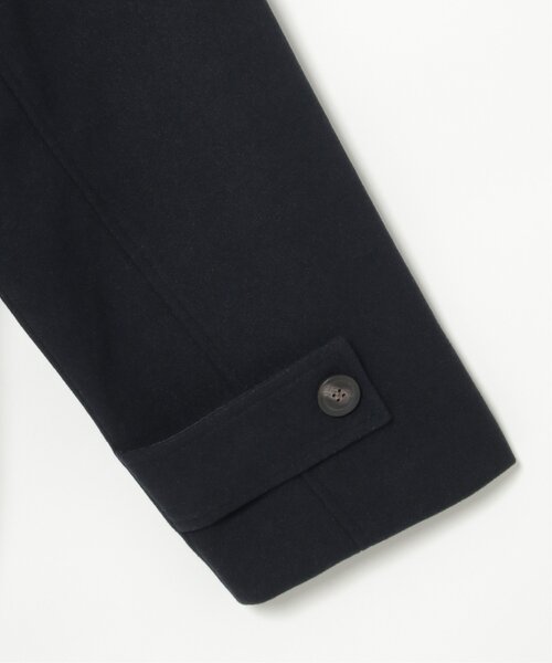 VENCEEXCHANGE（ヴァンスエクスチェンジ）の「スタンドカラーフェイクウールミドルフレアコート（ステンカラーコート・レディース・ブラック/グレー/ネイビー・FREE）」の22枚目の写真