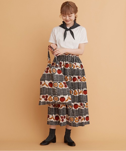 peu pres（プープレ）の「フルーツバスケットpr バッグ（トート