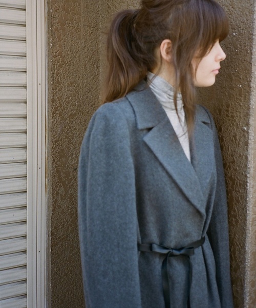 Charles Chaton（シャルルシャトン）の「peep midi coat（その他アウター・レディース・グレー系その他/ベージュ系その他・FREE）」の19枚目の写真