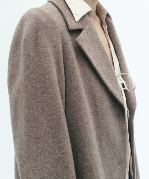 Charles Chaton（シャルルシャトン）の「peep midi coat（その他アウター・レディース・グレー系その他/ベージュ系その他・FREE）」の3枚目の写真