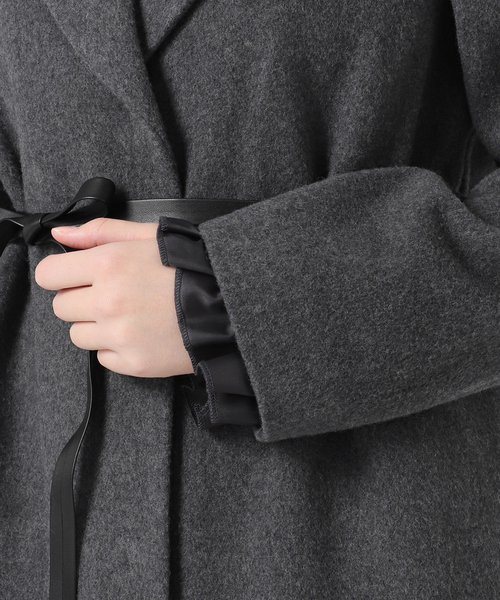 Charles Chaton（シャルルシャトン）の「peep midi coat（その他アウター・レディース・グレー系その他/ベージュ系その他・FREE）」の21枚目の写真