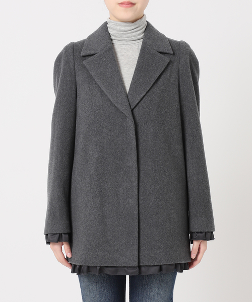 Charles Chaton（シャルルシャトン）の「peep midi coat（その他アウター・レディース・グレー系その他/ベージュ系その他・FREE）」の17枚目の写真