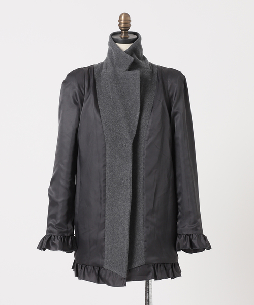 Charles Chaton（シャルルシャトン）の「peep midi coat（その他アウター・レディース・グレー系その他/ベージュ系その他・FREE）」の22枚目の写真