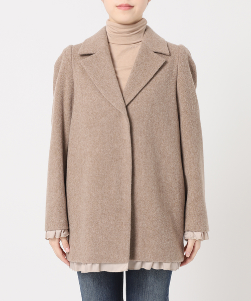 Charles Chaton（シャルルシャトン）の「peep midi coat（その他アウター・レディース・グレー系その他/ベージュ系その他・FREE）」の14枚目の写真