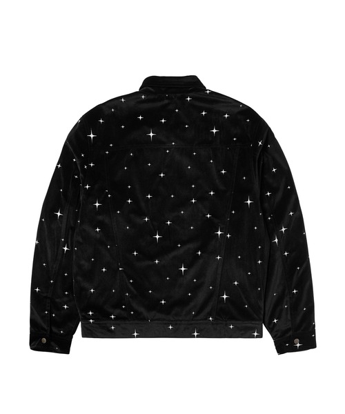 HUF（ハフ）の「GALAXY VELVET TRUCKER JACKET / HUF ジャケット