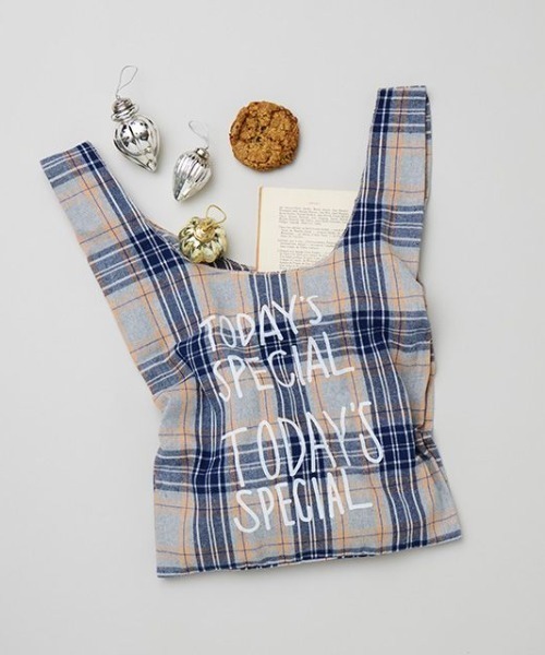 TODAY'S SPECIAL（トゥデイズスペシャル）の「【数量限定】【TODAY'S SPECIAL】チェックマルシェバッグ M/2204617000103 ,2204617000110 ,2204617000127（エコバッグ/サブバッグ・レディース・ベージュ系その他/レッド系その他/グリーン系その他・FREE）」の2枚目の写真