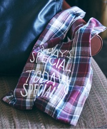 TODAY'S SPECIAL | 【数量限定】【TODAY'S SPECIAL】チェックマルシェバッグ M/2204617000103 ,2204617000110 ,2204617000127(エコバッグ/サブバッグ)