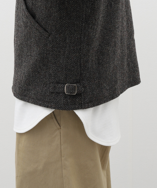 JOURNAL STANDARD J.S HOMESTEAD（ジャーナルスタンダードホームステッド）の「【J.S.Homestead】BRITISH TWEED SPORTS JACKET（ブルゾン・メンズ・ライトグレー/ブラウン・MEDIUM/LARGE）」の15枚目の写真