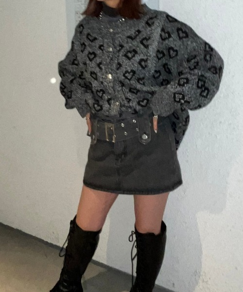 nemne store(ネンネストア)の「【Ne/Flim】デニムショートスカート(スカート・レディース・ブルー/ブラック・SMALL/MEDIUM)」の11枚目の写真