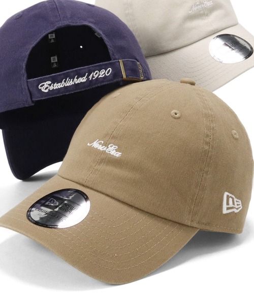 NEW ERA（ニューエラ）の「ニューエラ キャップ ストラップロゴ（キャップ・メンズ・ネイビー/ベージュ/グリーン系その他/ブルー/ダークグリーン/クリーム/ストーン/ブラック・FREE）」の4枚目の写真