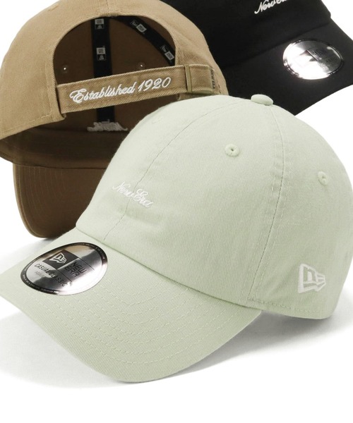 NEW ERA（ニューエラ）の「ニューエラ キャップ ストラップロゴ（キャップ・メンズ・ネイビー/ベージュ/グリーン系その他/ブルー/ダークグリーン/クリーム/ストーン/ブラック・FREE）」の7枚目の写真