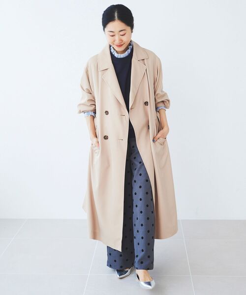 le.coeur blanc(ルクールブラン)の「ドットワイドパンツ(その他パンツ・レディース・ブラック系その他/グレー系その他・38/36)」の7枚目の写真