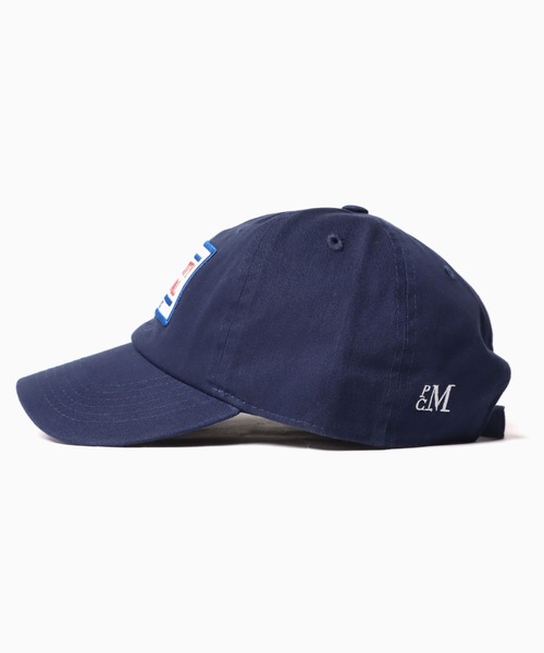 PARROTT CANVAS(パロットキャンバス)の「PARROTT CANVAS/パロットキャンバス Apple City journal Cap キャップ(キャップ・レディース・ホワイト/ネイビー・FREE)」の3枚目の写真