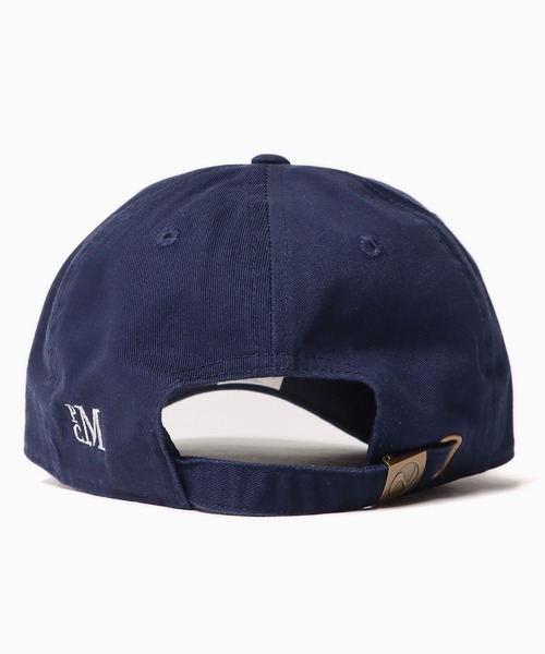 PARROTT CANVAS(パロットキャンバス)の「PARROTT CANVAS/パロットキャンバス Apple City journal Cap キャップ(キャップ・レディース・ホワイト/ネイビー・FREE)」の4枚目の写真