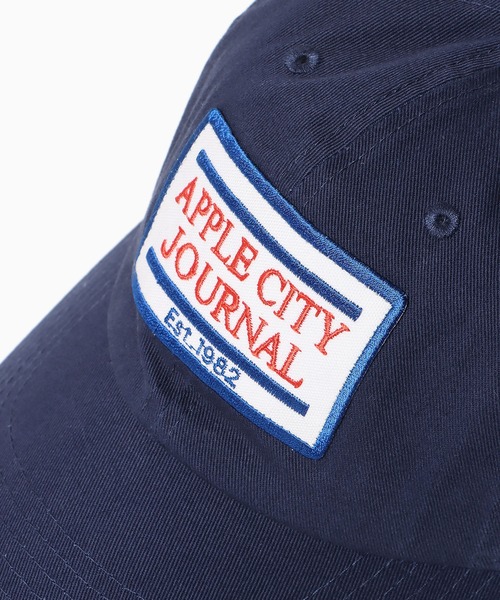 PARROTT CANVAS(パロットキャンバス)の「PARROTT CANVAS/パロットキャンバス Apple City journal Cap キャップ(キャップ・レディース・ホワイト/ネイビー・FREE)」の9枚目の写真