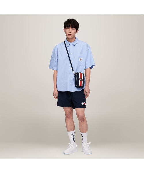 tommy jeans(トミー ジーンズ)の「ヘリテージミニリポーターバッグ(ショルダーバッグ・メンズ・マルチ・FREE)」の8枚目の写真
