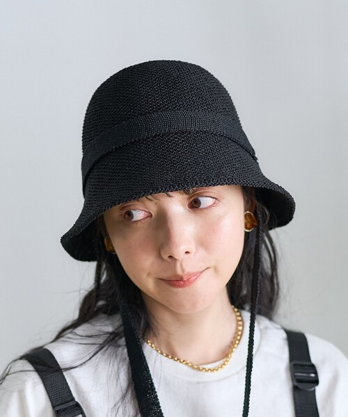 FREAK'S STORE(フリークスストア)の「マルチウェイ ペーパーハット(ハット・レディース・ブラウン/ナチュラル/ブラック・ONE SIZE)」の2枚目の写真