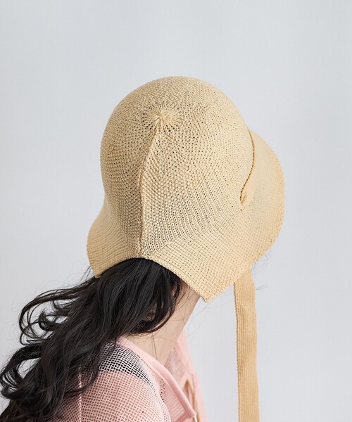 FREAK'S STORE(フリークスストア)の「マルチウェイ ペーパーハット(ハット・レディース・ブラウン/ナチュラル/ブラック・ONE SIZE)」の8枚目の写真