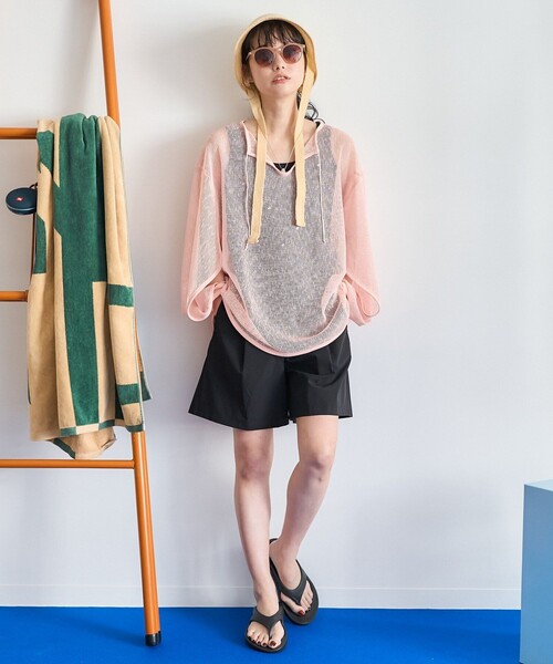 FREAK'S STORE(フリークスストア)の「マルチウェイ ペーパーハット(ハット・レディース・ブラウン/ナチュラル/ブラック・ONE SIZE)」の9枚目の写真