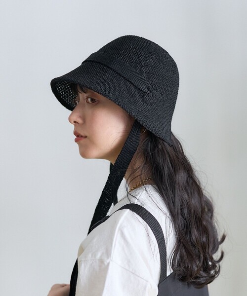 FREAK'S STORE(フリークスストア)の「マルチウェイ ペーパーハット(ハット・レディース・ブラウン/ナチュラル/ブラック・ONE SIZE)」の10枚目の写真