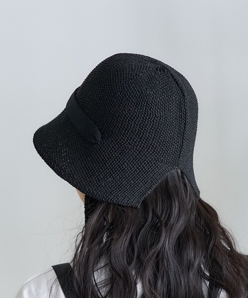 FREAK'S STORE(フリークスストア)の「マルチウェイ ペーパーハット(ハット・レディース・ブラウン/ナチュラル/ブラック・ONE SIZE)」の12枚目の写真