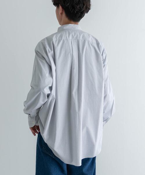 FORK&SPOON（フォークアンドスプーン）の「FORK&SPOON　ファインブロードロングスリーブシャツ（シャツ/ブラウス・メンズ・ストライプ/チェック・4/5）」の17枚目の写真