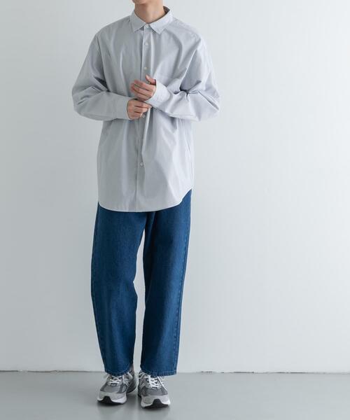 FORK&SPOON（フォークアンドスプーン）の「FORK&SPOON　ファインブロードロングスリーブシャツ（シャツ/ブラウス・メンズ・ストライプ/チェック・4/5）」の15枚目の写真