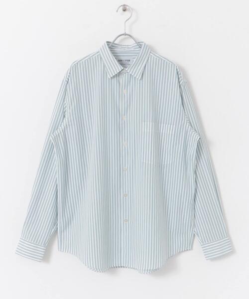 FORK&SPOON（フォークアンドスプーン）の「FORK&SPOON　ファインブロードロングスリーブシャツ（シャツ/ブラウス・メンズ・ストライプ/チェック・4/5）」の7枚目の写真