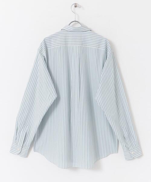 FORK&SPOON（フォークアンドスプーン）の「FORK&SPOON　ファインブロードロングスリーブシャツ（シャツ/ブラウス・メンズ・ストライプ/チェック・4/5）」の5枚目の写真