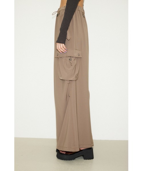 【美品】THROW by SLY WOVEN CARGO COLUMN スカート THROW by SLY | 【THROW】WOVEN CARGO COLUMN スカート