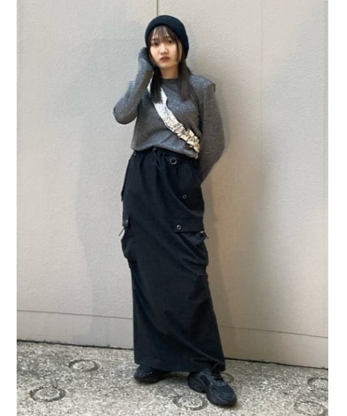 THROW by SLY（スローバイスライ）の「THROW WOVEN CARGO COLUMN