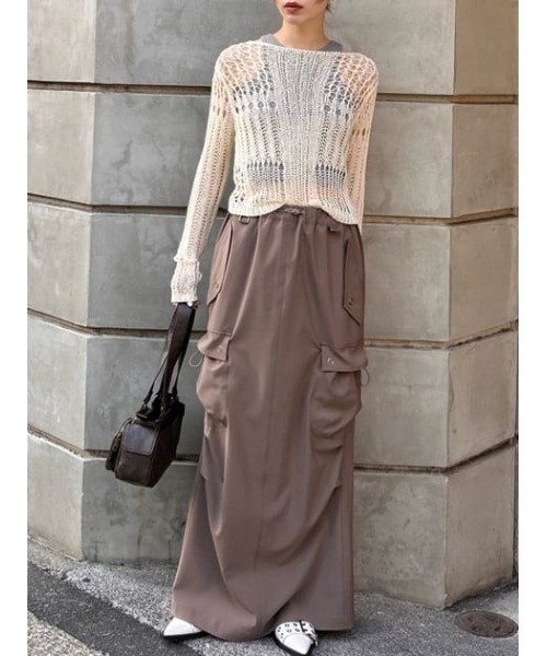 THROW by SLY（スローバイスライ）の「THROW WOVEN CARGO COLUMN