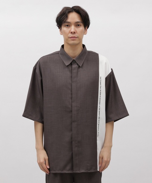 LAKOLE（ラコレ）の「DRYPE切替半袖シャツ / 993506（シャツ/ブラウス・メンズ・ブルー/チャコールグレー/グリーン/ベージュ・X-LARGE/LARGE/MEDIUM/SMALL）」の13枚目の写真