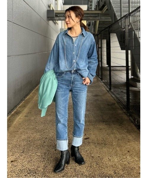 number 5 ストレートデニム BACK NUMBER（バックナンバー）の「【BACK NUMBER】ストレート