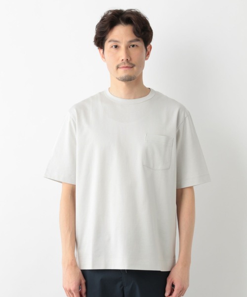 GLOBAL WORK（グローバルワーク）の「リッチクリーンTEE/半袖/986780（Tシャツ/カットソー・メンズ・ベージュ/その他1/ライトグレー/ホワイト/その他/チャコールグレー・SMALL/X-LARGE/MEDIUM/LARGE）」の7枚目の写真