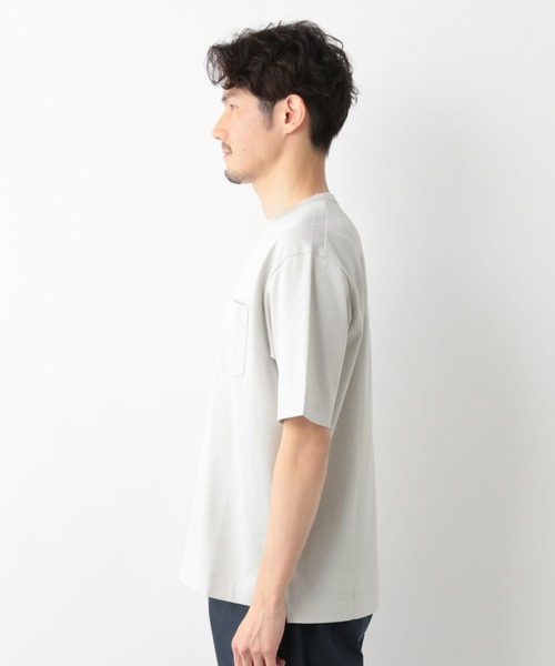 GLOBAL WORK（グローバルワーク）の「リッチクリーンTEE/半袖/986780（Tシャツ/カットソー・メンズ・ベージュ/その他1/ライトグレー/ホワイト/その他/チャコールグレー・SMALL/X-LARGE/MEDIUM/LARGE）」の8枚目の写真