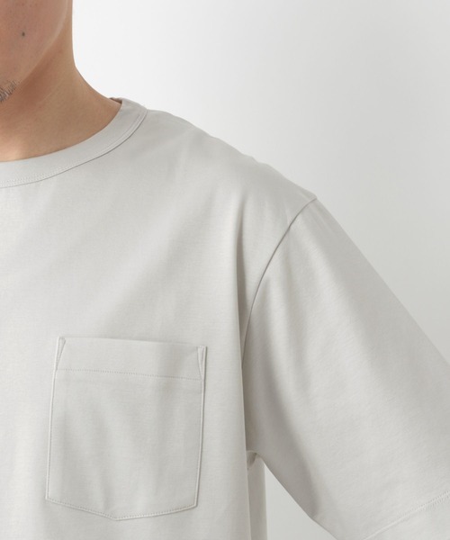 GLOBAL WORK（グローバルワーク）の「リッチクリーンTEE/半袖/986780（Tシャツ/カットソー・メンズ・ベージュ/その他1/ライトグレー/ホワイト/その他/チャコールグレー・SMALL/X-LARGE/MEDIUM/LARGE）」の11枚目の写真