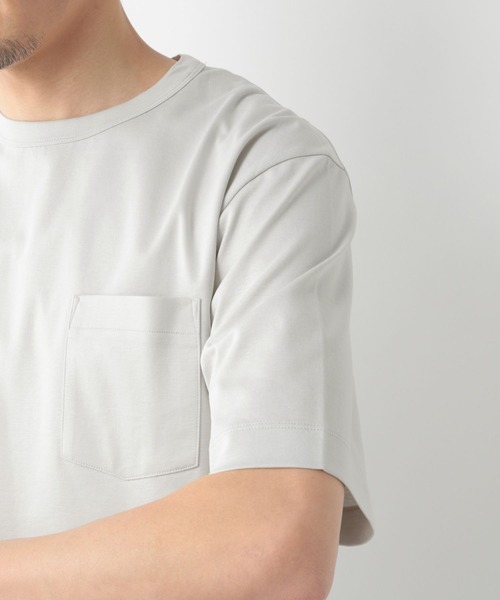 GLOBAL WORK（グローバルワーク）の「リッチクリーンTEE/半袖/986780（Tシャツ/カットソー・メンズ・ベージュ/その他1/ライトグレー/ホワイト/その他/チャコールグレー・SMALL/X-LARGE/MEDIUM/LARGE）」の12枚目の写真