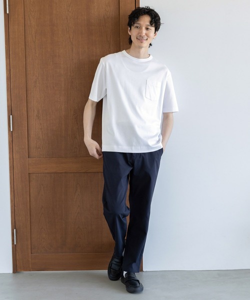 GLOBAL WORK（グローバルワーク）の「リッチクリーンTEE/半袖/986780（Tシャツ/カットソー・メンズ・ベージュ/その他1/ライトグレー/ホワイト/その他/チャコールグレー・SMALL/X-LARGE/MEDIUM/LARGE）」の22枚目の写真