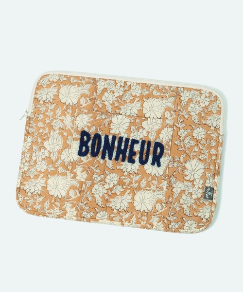 【daily CLIP】ブークレ刺繍PCケース（PC・タブレットケース）｜studio CLIP（スタディオクリップ）