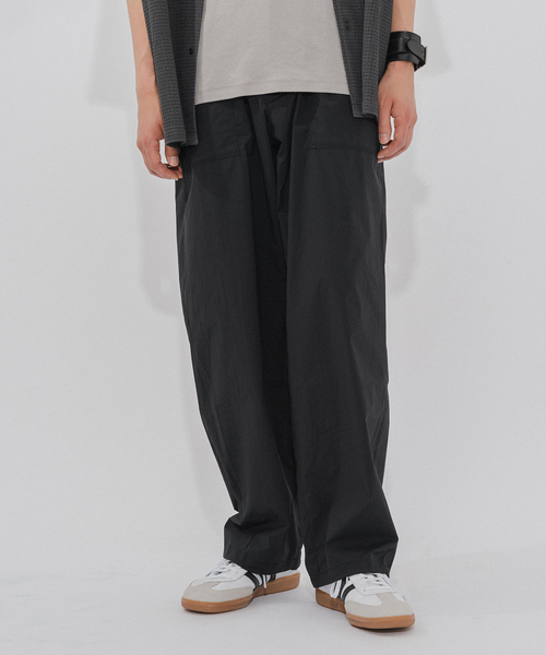 EDIFICE（エディフィス）の「ドライナイロン ラウンドベイカーパンツ（その他パンツ・メンズ・ネイビー/ブラック/チャコールグレー・MEDIUM/LARGE）」の8枚目の写真